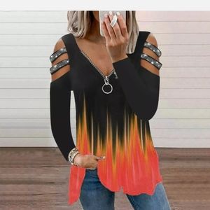 Hard to find Fire cold sleeve sexy top NEW